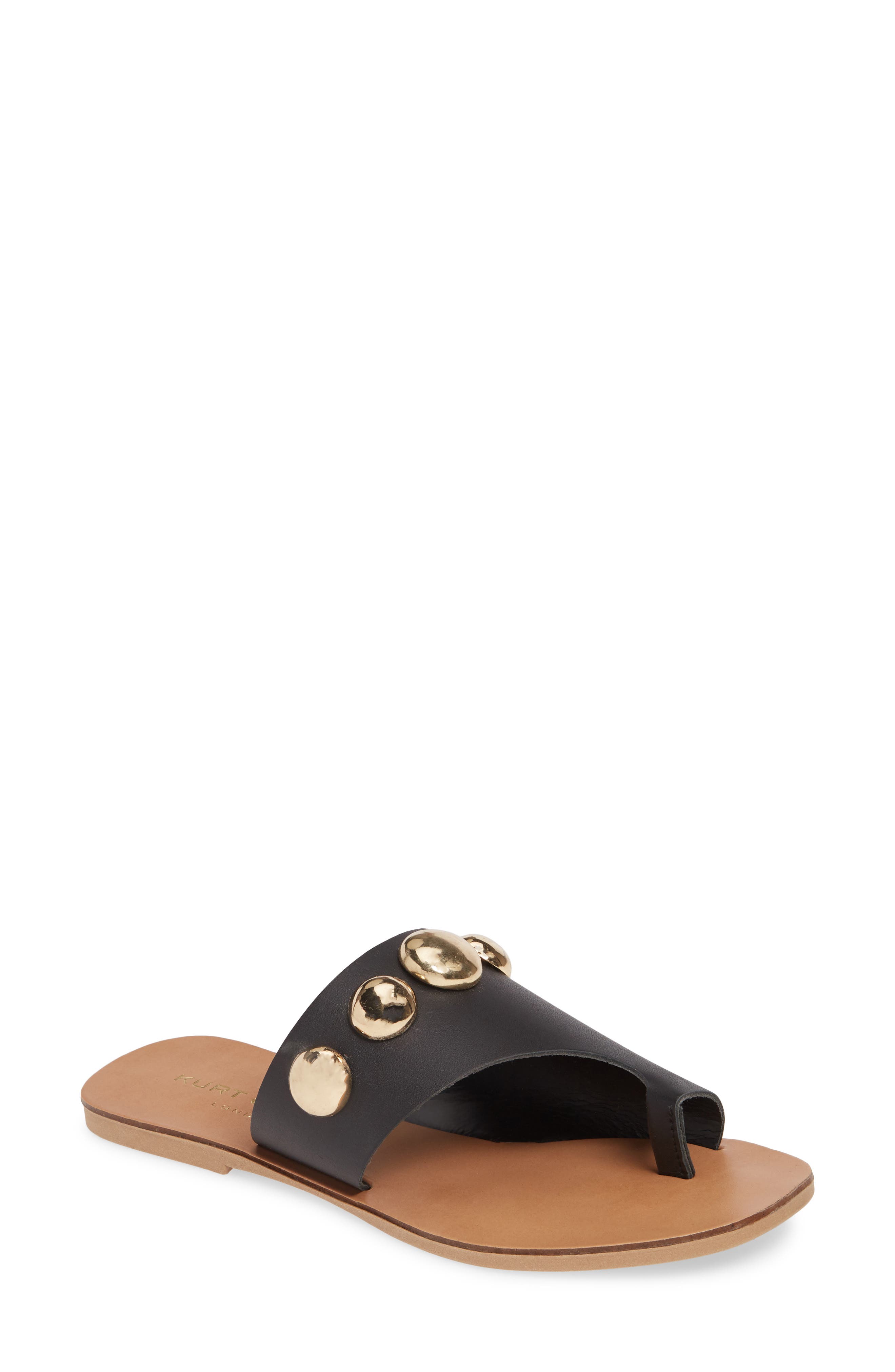 Kurt Geiger London Deena Slide Sandal, Black