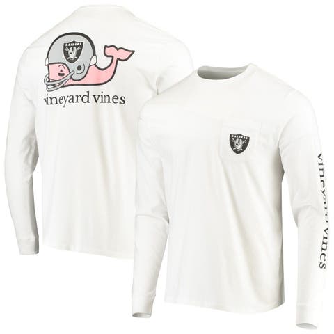 Vineyard Vines White Indianapolis Colts Whale Helmet Long Sleeve T-shirt