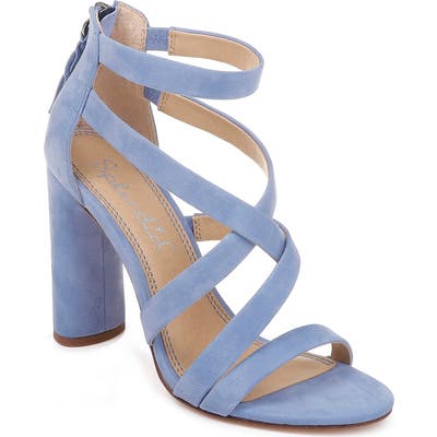 Splendid Stuart Block Heel Sandal, Purple
