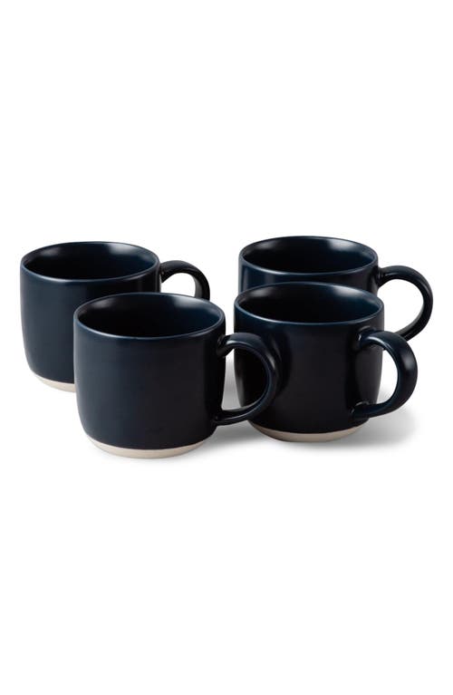 Fable The Mugs Set of 4 Mugs in Midnight Blue at Nordstrom