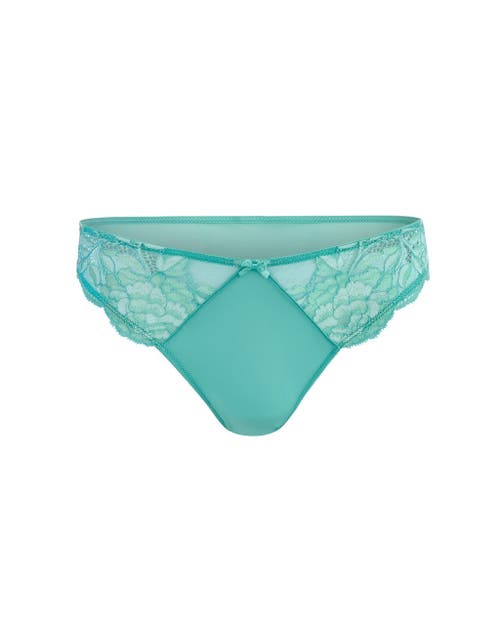 Shop Adore Me Missy Brazilian Panties In Medium Green