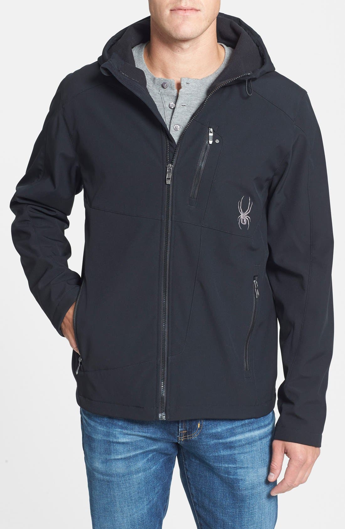 spyder hoodie jacket