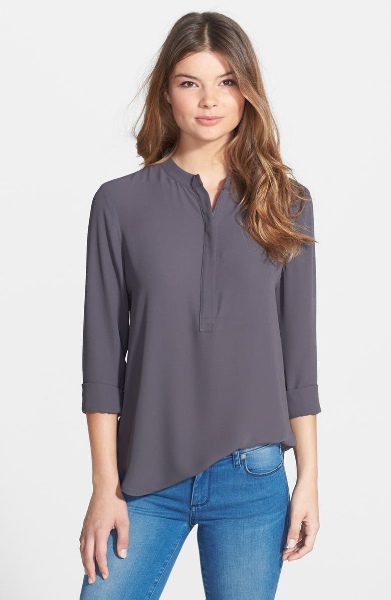 Bellatrix Zip Placket Blouse | Nordstrom