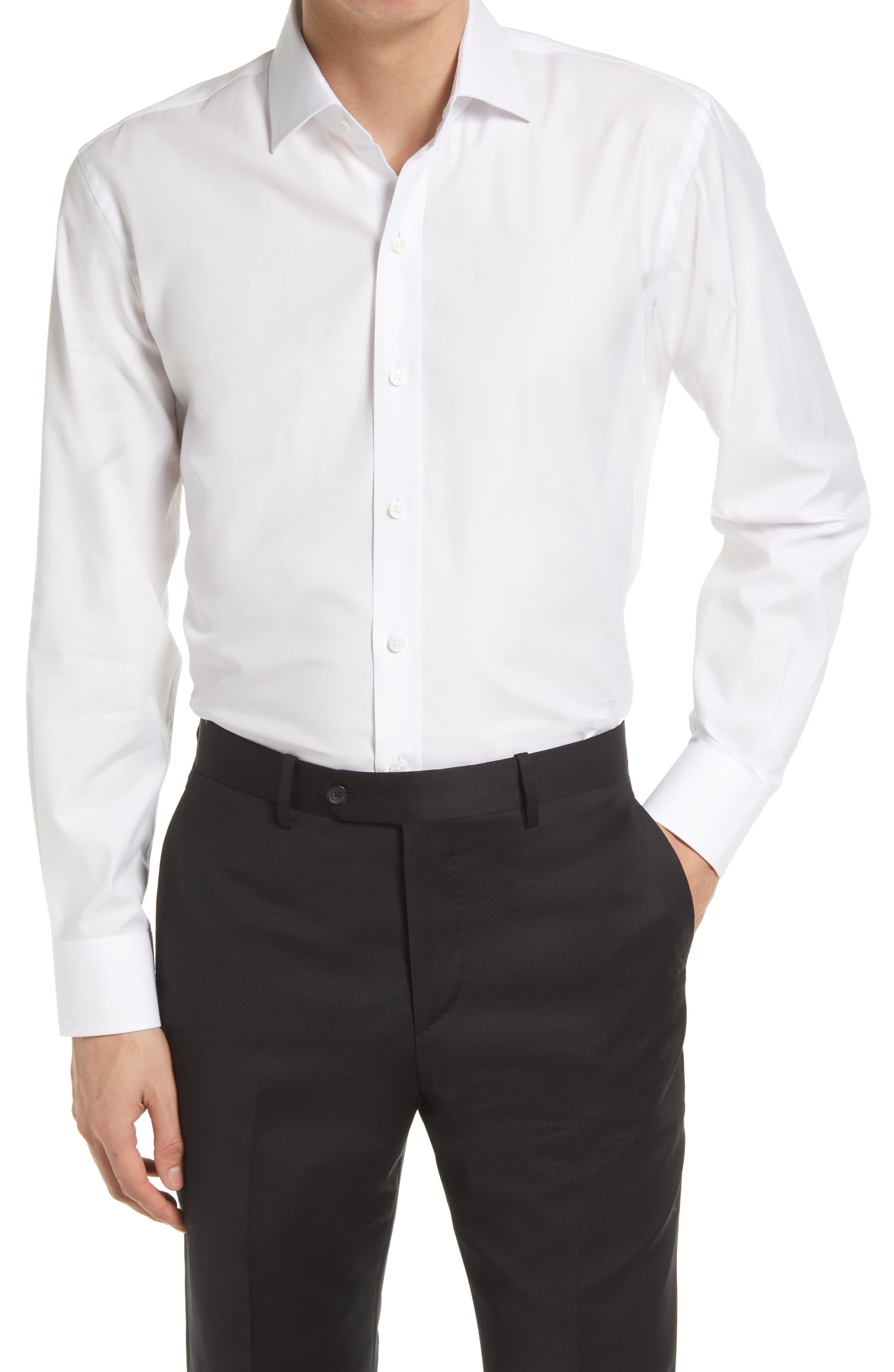 nordstrom white dress shirt