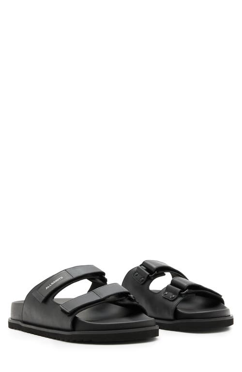 Vex Slide Sandal in Black