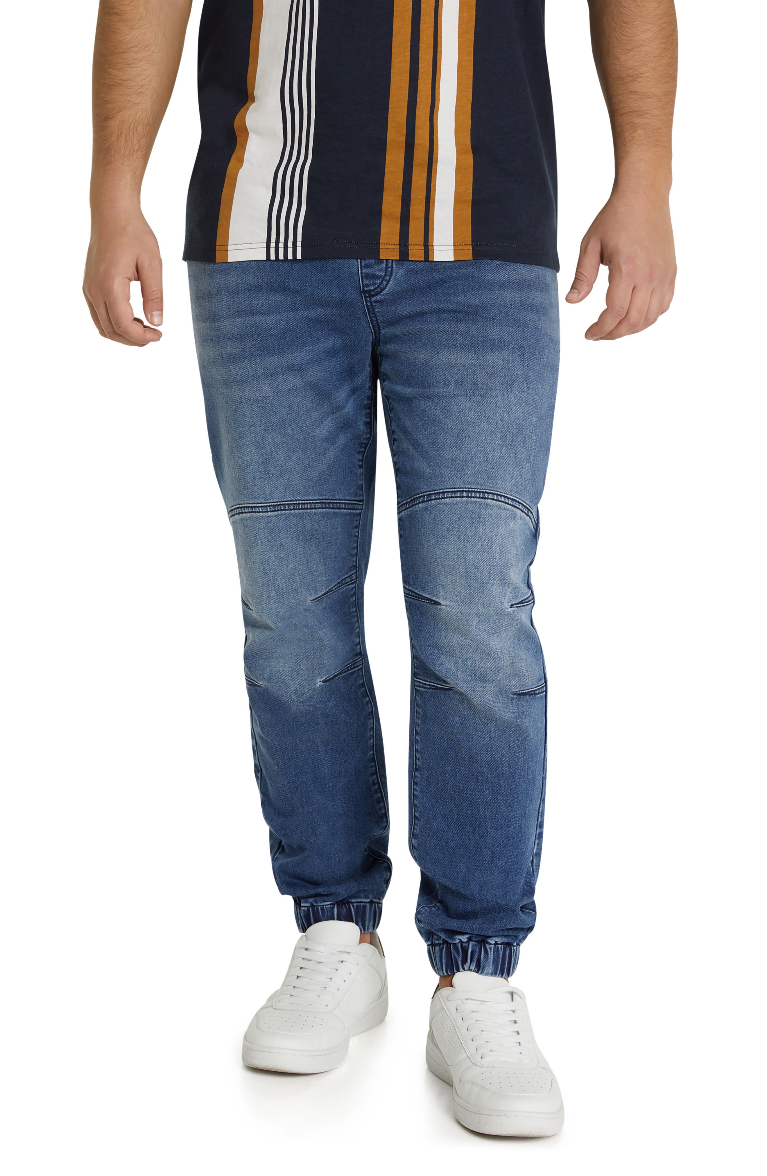 denim joggers for men