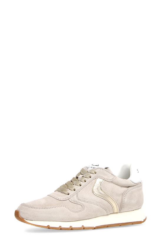 Shop Voile Blanche Julia Sneaker In Ice Platinum