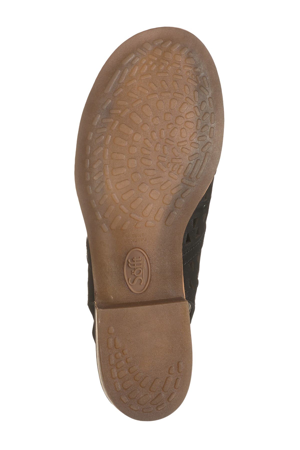 natalee perforated peep toe sandal