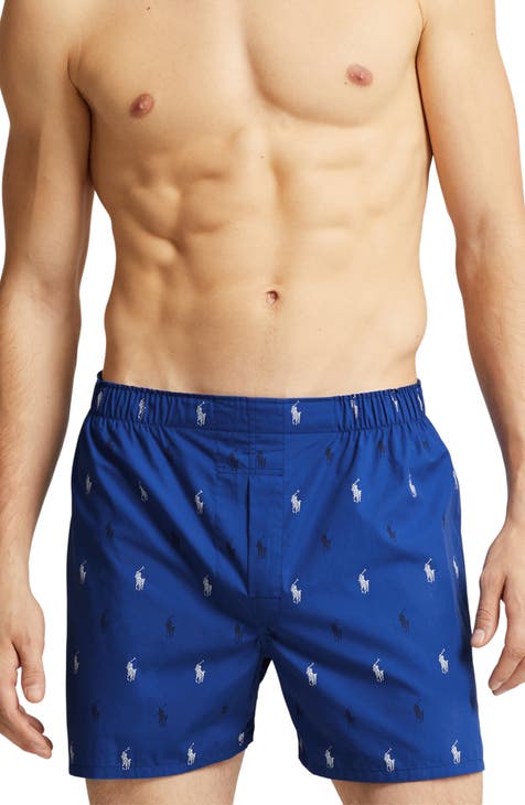 Assorted 3-Pack Woven Cotton Boxers
