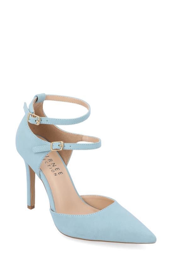 Shop Journee Collection Lilyann Pump In Blue