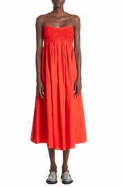 Cecilie Bahnsen Johanna Tiered Matelassé Dress | Nordstrom