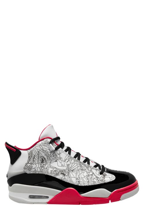 UPC 196152033086 product image for Air Jordan Dub Zero Sneaker in White/True Red/Black/Grey at Nordstrom, Size 10.5 | upcitemdb.com