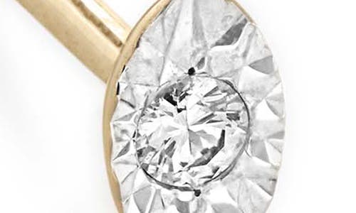 Monica Vinader 14k Gold Diamond Marquise Flat Back Stud Earrings In 14k Gold