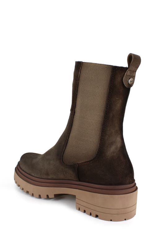 National Comfort Rossie Water Resistant Chelsea Boot In Dark Brown