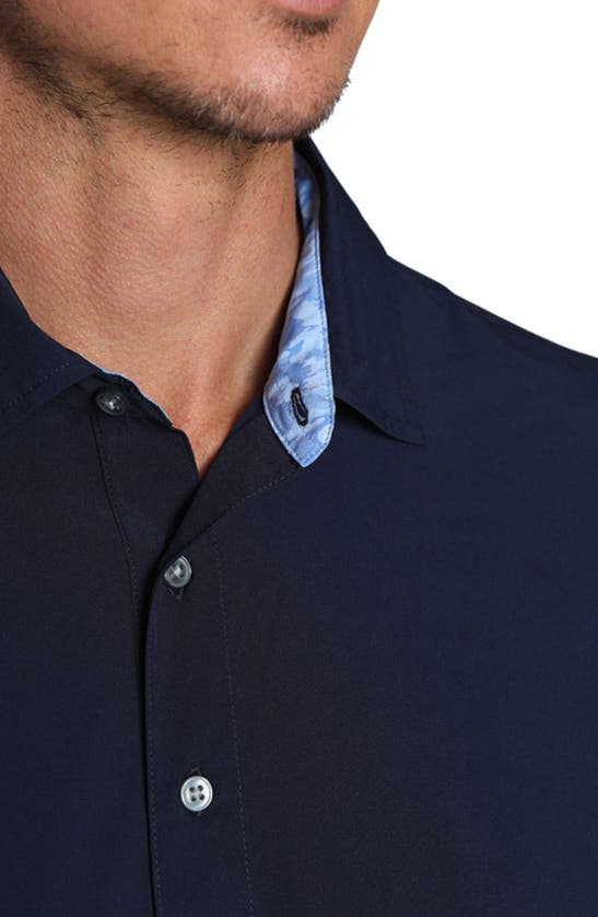 Jachs Gravityless Performance Polo In Navy