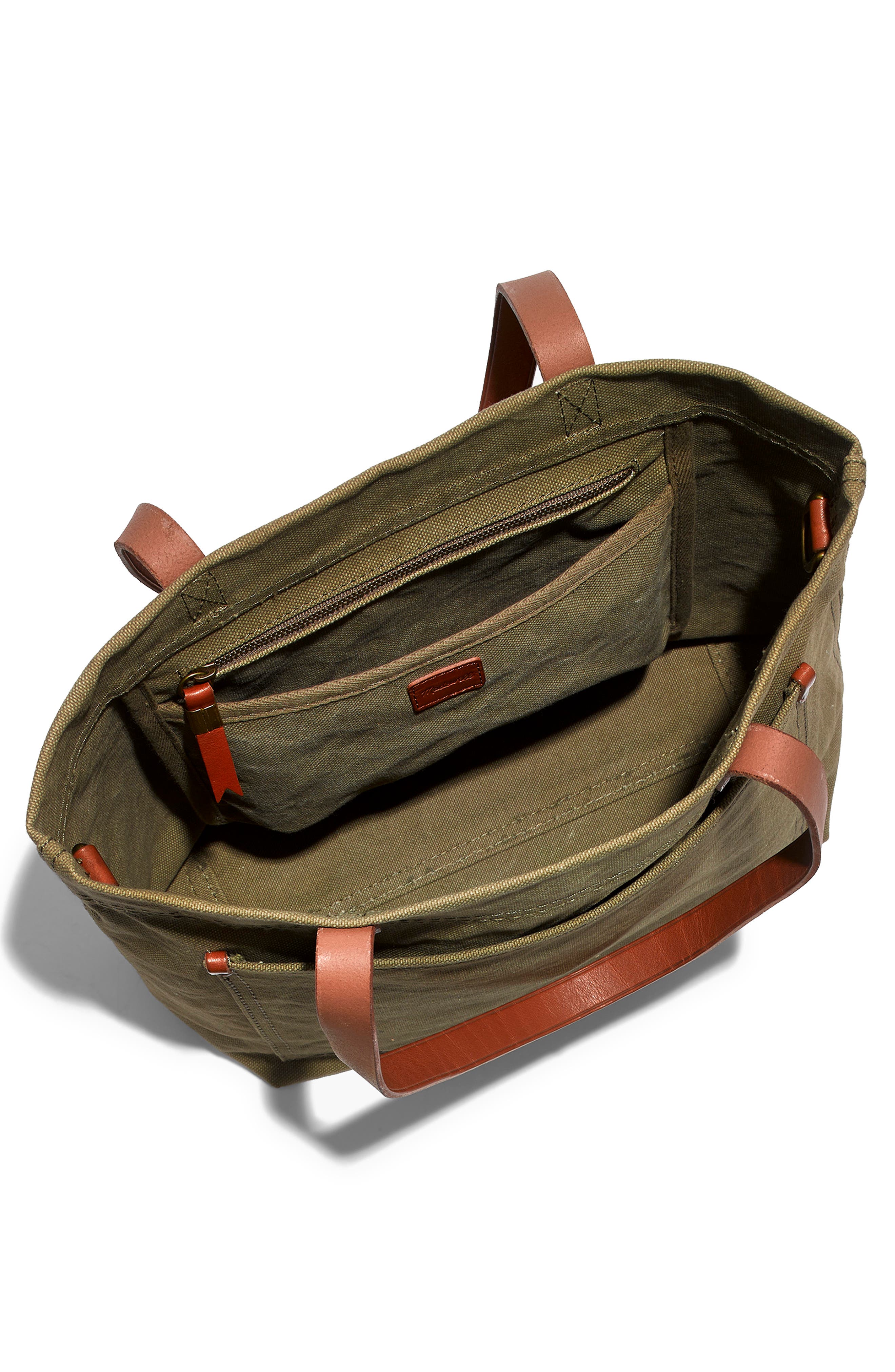 canvas medium transport tote