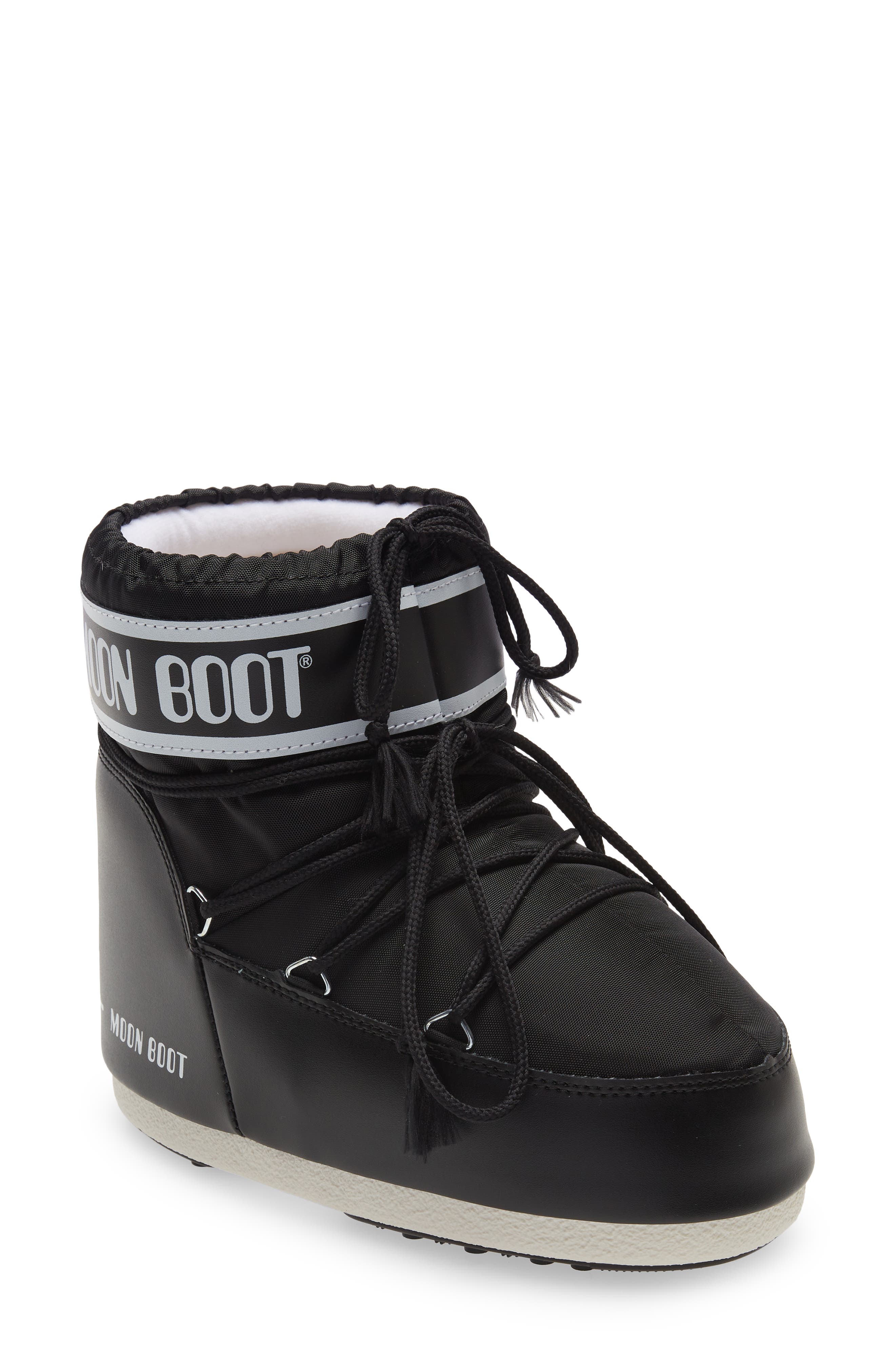 Moon Boot - Icon Cream Nylon Boots - 39/41 - White
