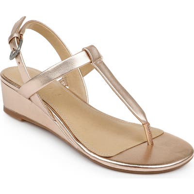 Splendid Avalon Wedge Sandal, Metallic