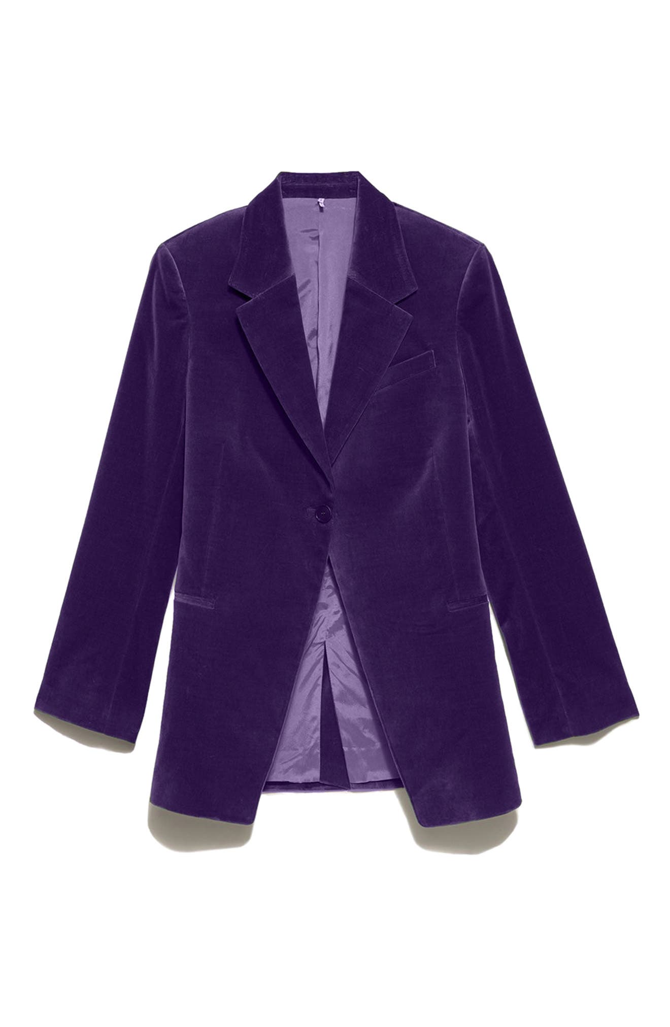 purple blazer for ladies