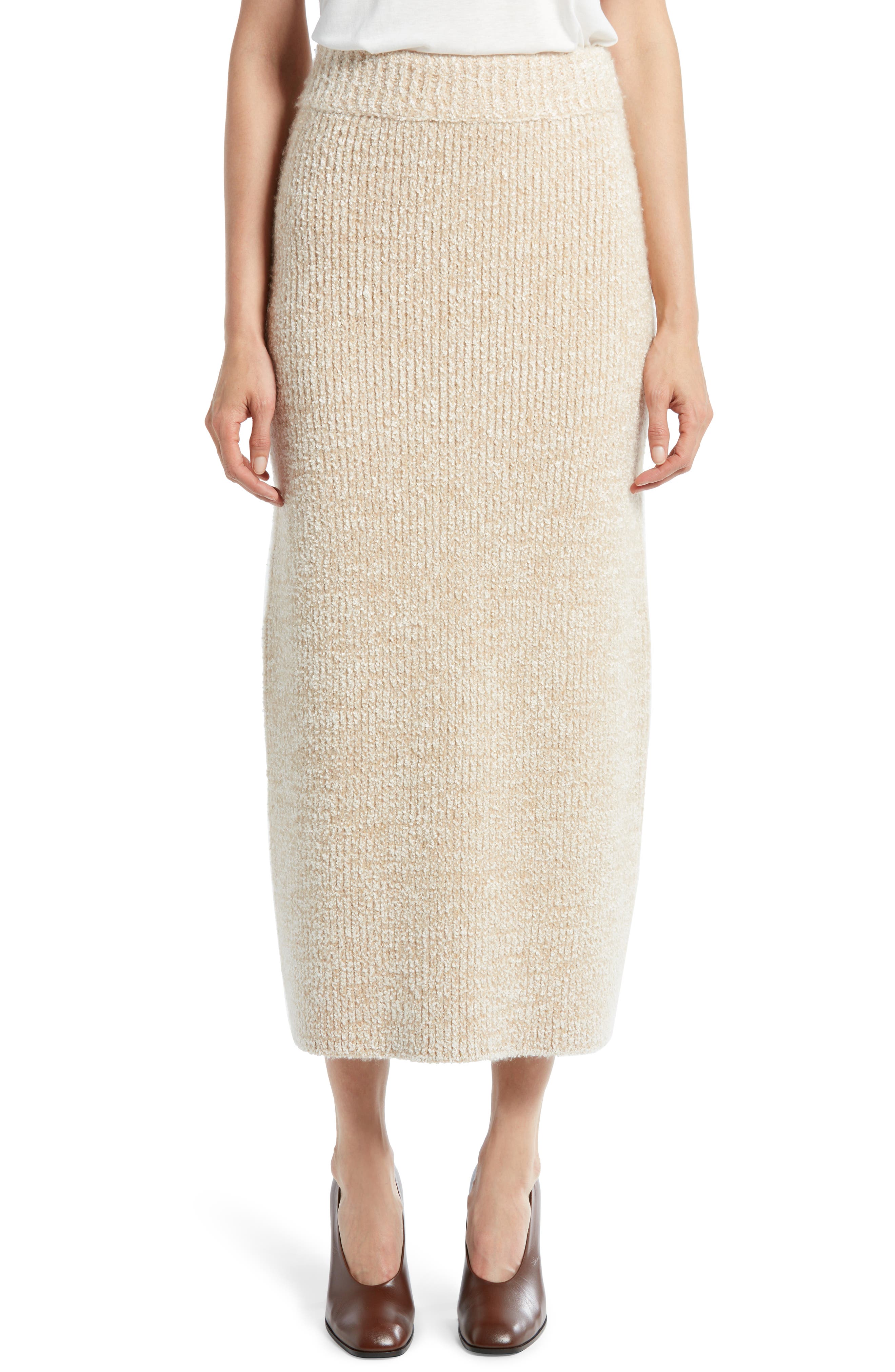 Cashmere midi skirt Outlet