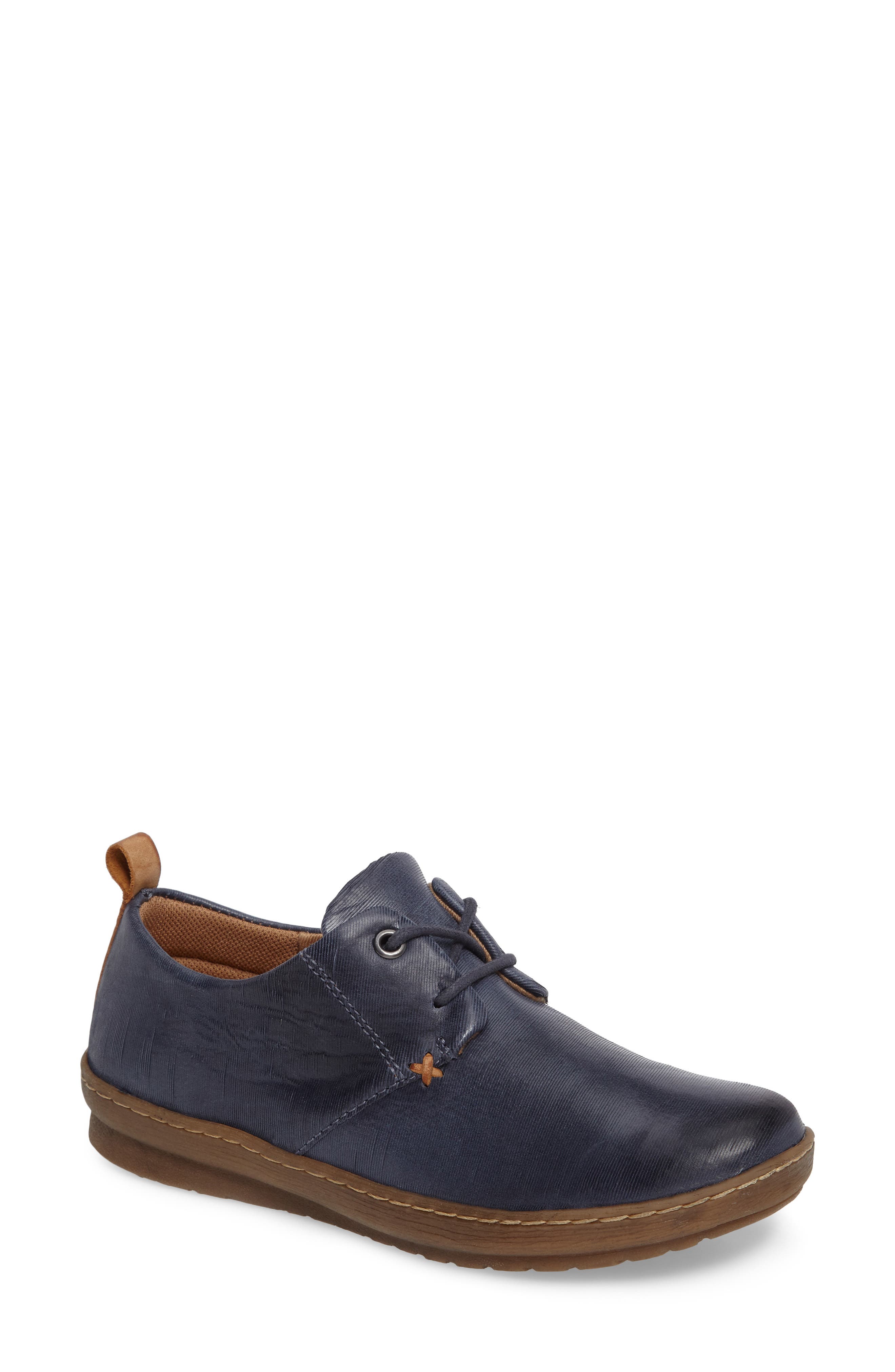 Comfortiva Cassandra Siped Sneaker, Blue