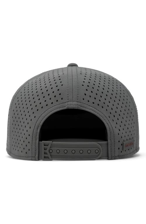 Shop Melin Trenches Icon Hydro Performance Snapback Hat In Pewter