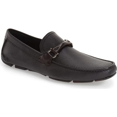 Salvatore Ferragamo Granprix Driving Shoe, Black