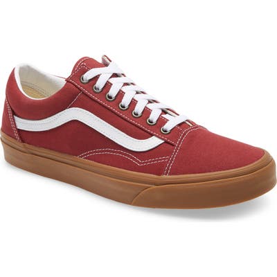 Vans Old Skool Sneaker, Red