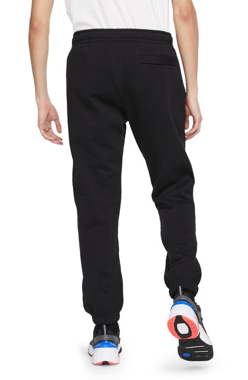 Shop Nike Sportswear Club Fleece Sweatpants In Black/white