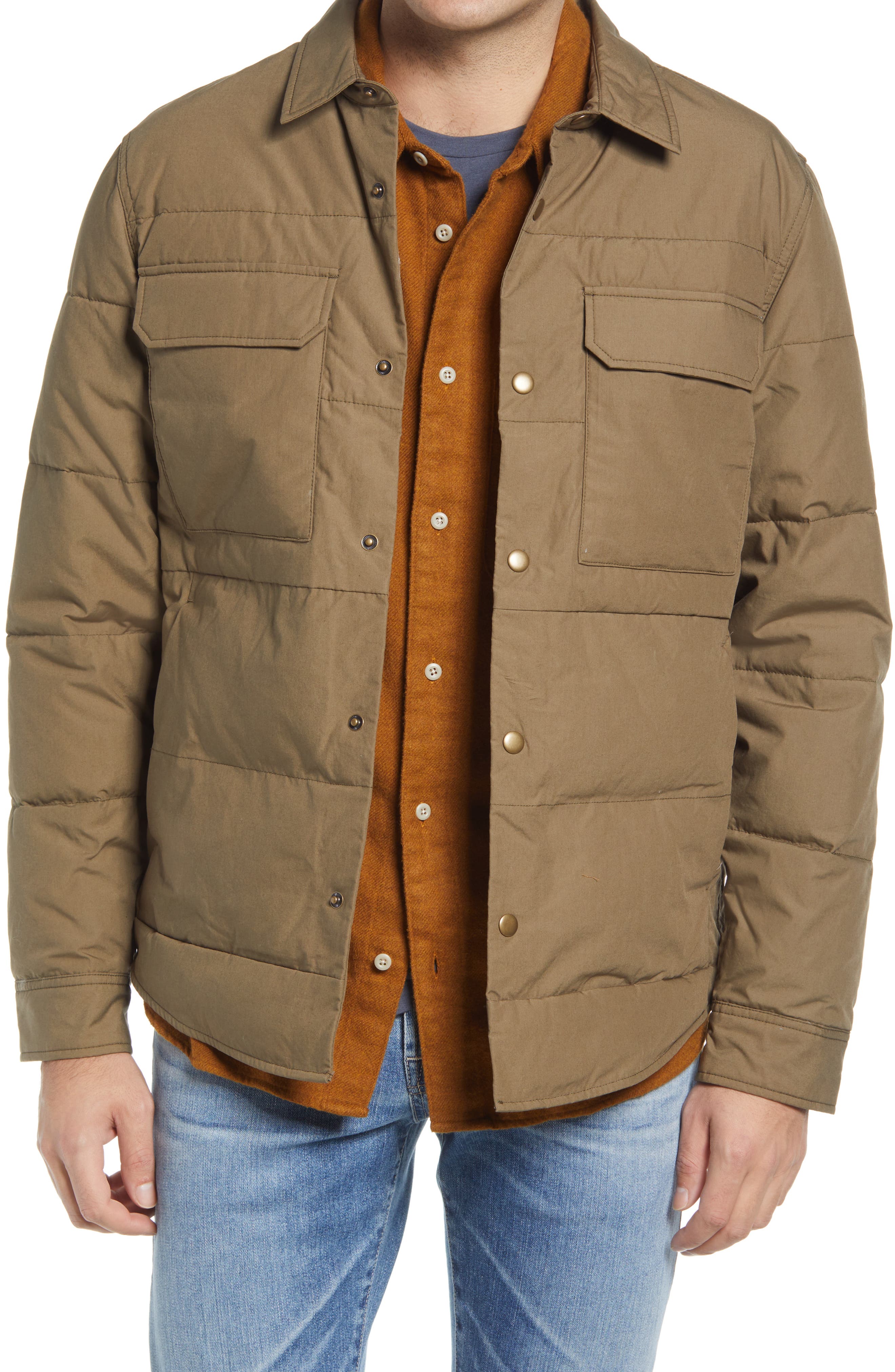 beige winter jacket men