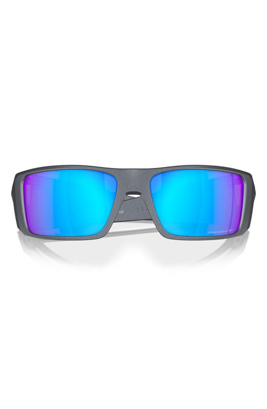 Oakley Heliostat Square-frame Sunglasses In Sapphire