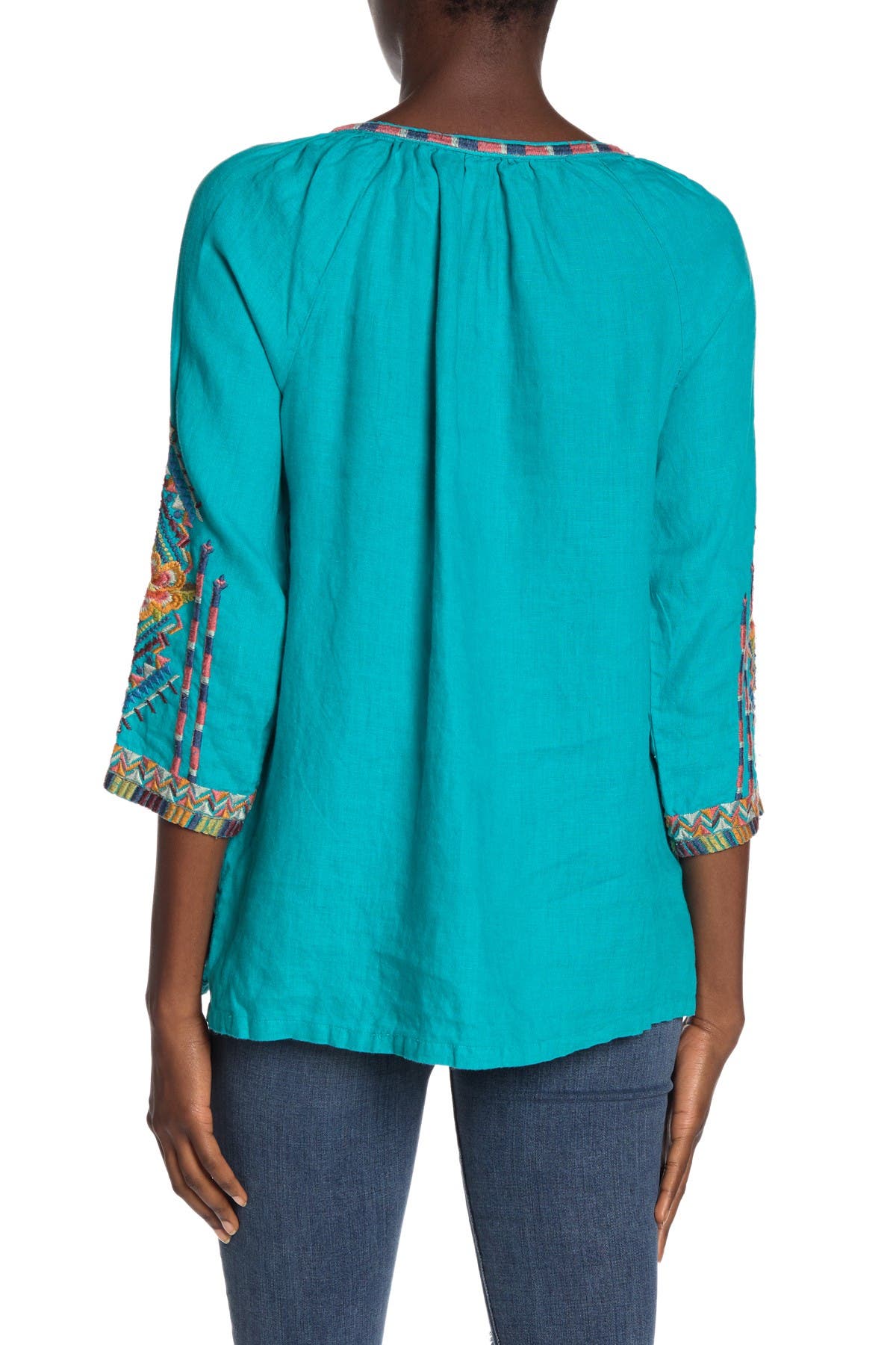johnny was sentrie peasant blouse