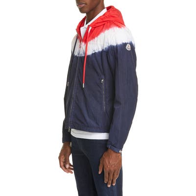 Moncler Saut Hooded Jacket, Blue