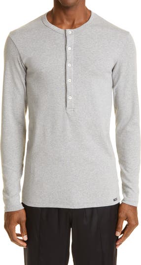 TOM FORD cotton-modal long-sleeve Top - Farfetch