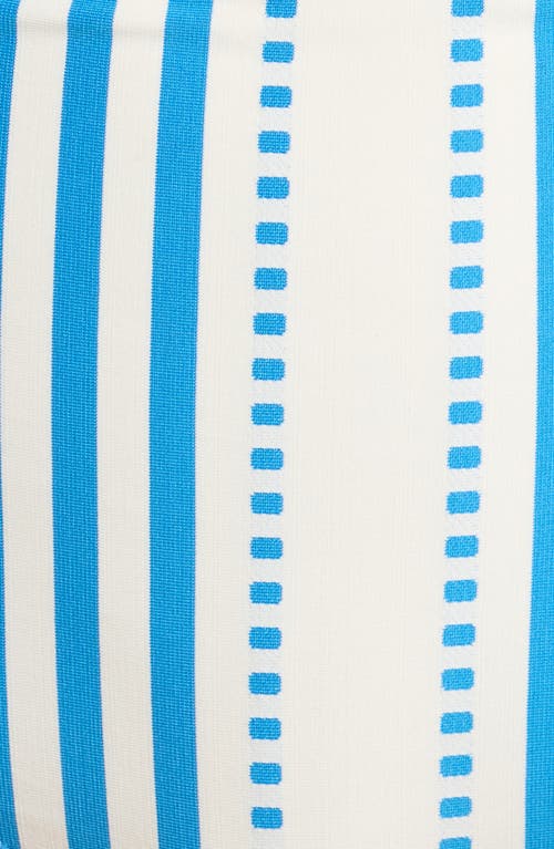 Lemlem Elsi High Waist Bikini Bottoms In Eshe Blue