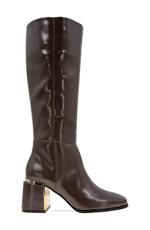 Shop Bcbg Seena Knee High Boot In Mocha