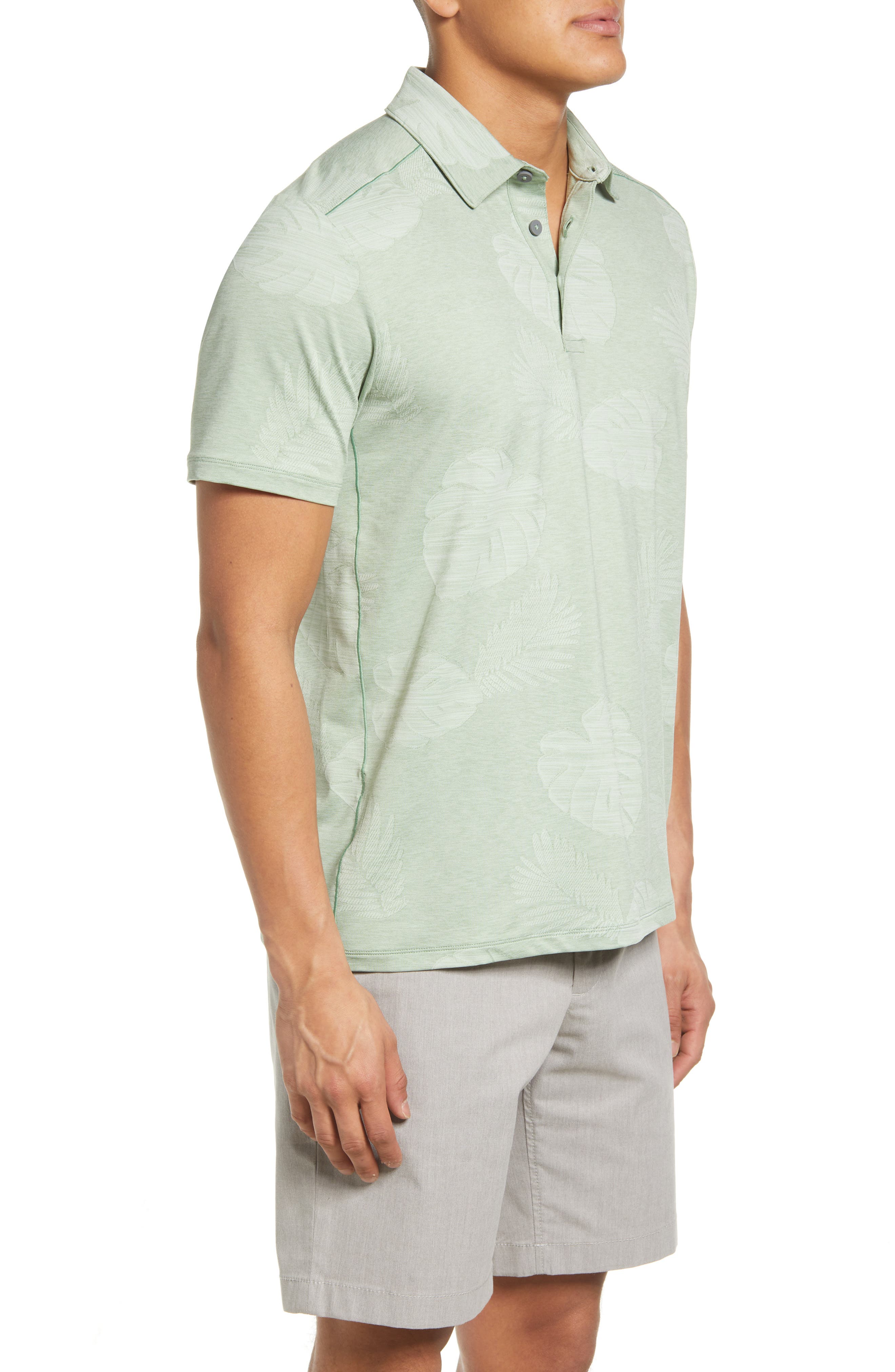 Tommy Bahama Islandzone Performance Palm Coast Polo Shirt - Jet Black*