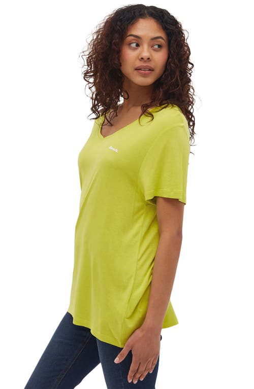 Shop Bench . Paignton V-neck T-shirt In Cyber Lime