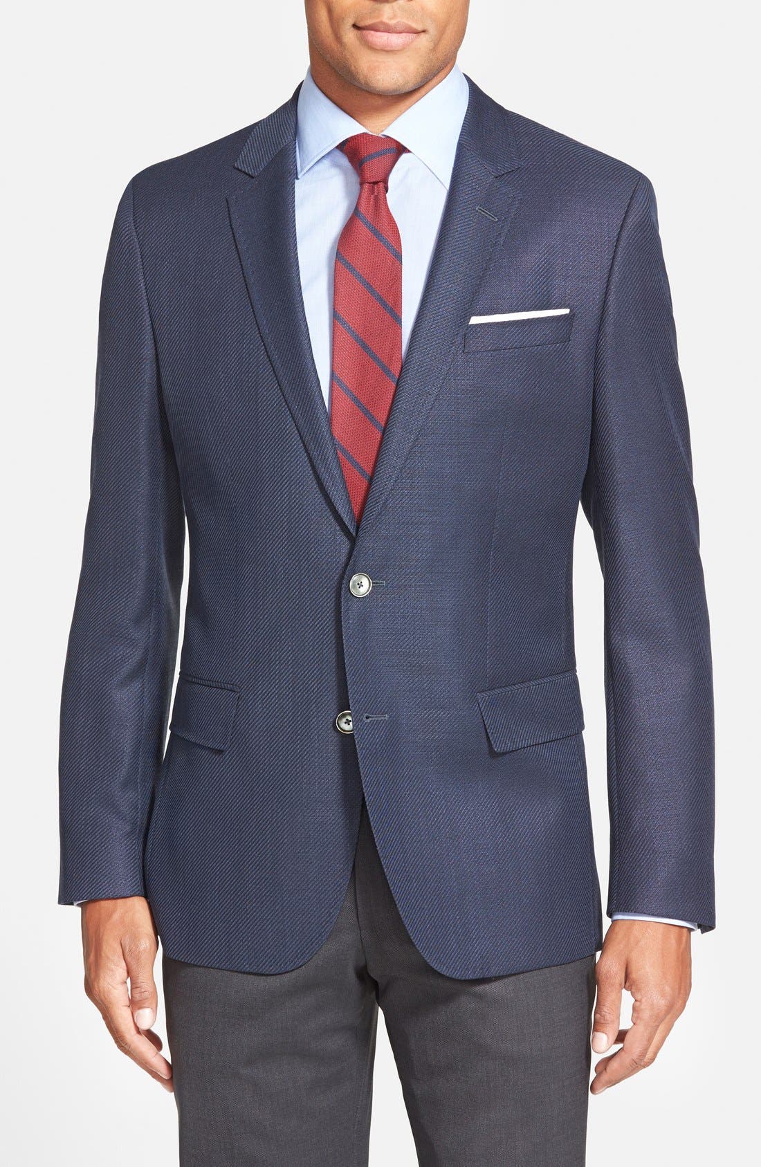 boss hutsons trim fit blazer