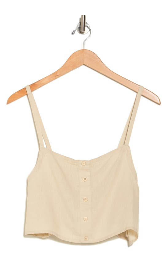 Shop Weworewhat We Wore What Linen Blend Trapeze Tank