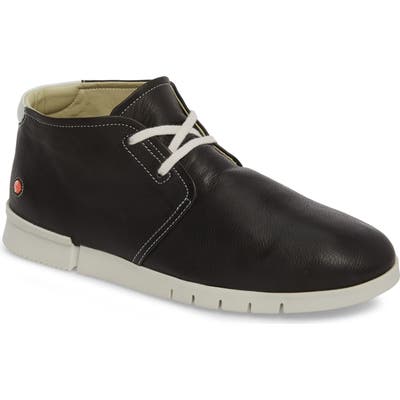 Softinos By Fly London Coi Chukka Boot, Black