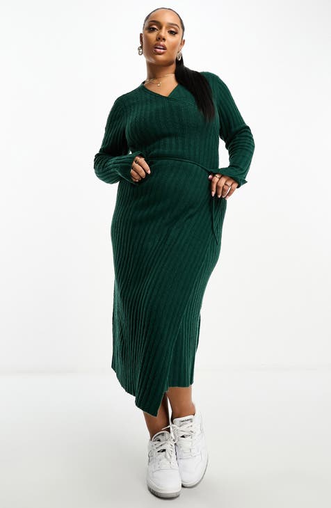 Lucky Brand Linen Dress Plus Size 2X Green Sleeveless V Neck Crochet Tiered  NWT