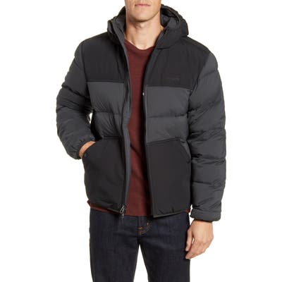 Filson Featherweight Water Repellent Down Coat, Black