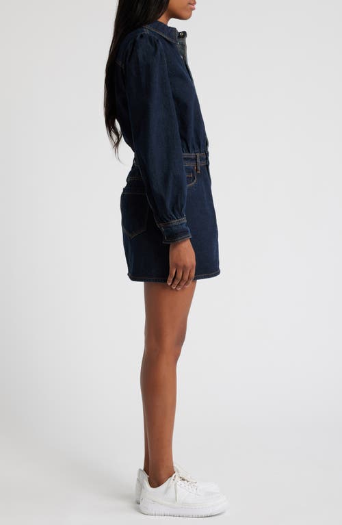 BLANKNYC BLANKNYC LONG SLEEVE DENIM MINIDRESS 