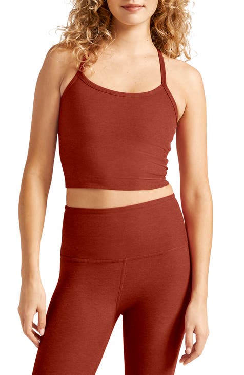 Red Wine Contour Seamless Crop Top – Lady Luxe Athleisure