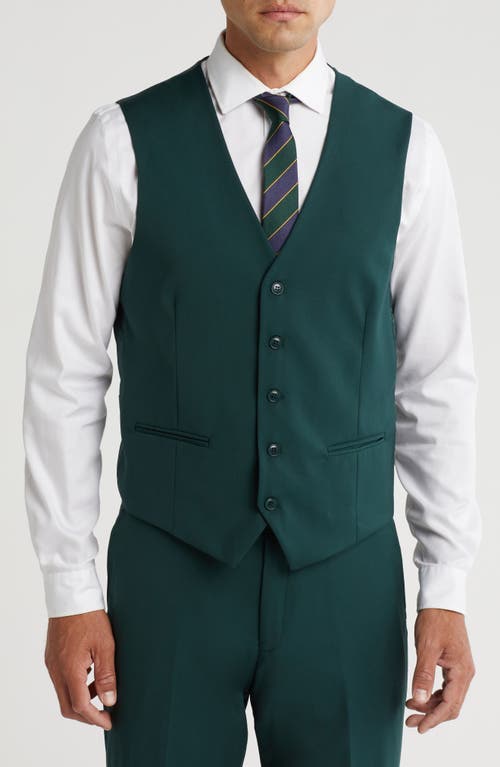 Braveman Classic Fit 3-piece Suit In Hunter Green