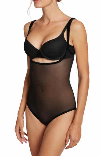 Wolford Mat de Luxe Forming String Body for Women Shapewear Bodysuit  Adjustable Comfortable Fit Seamless Stylish Lingerie at  Women's  Clothing store