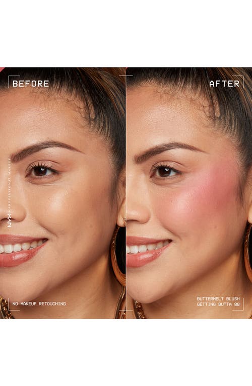 Nyx Professional Makeup Buttermelt Blush In Getting Butta