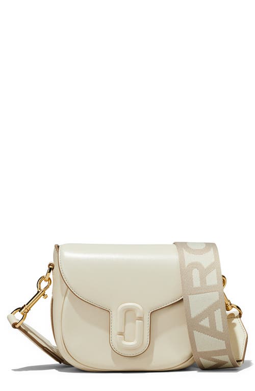 Marc Jacobs The J Marc Small Saddle Bag in Cloud White