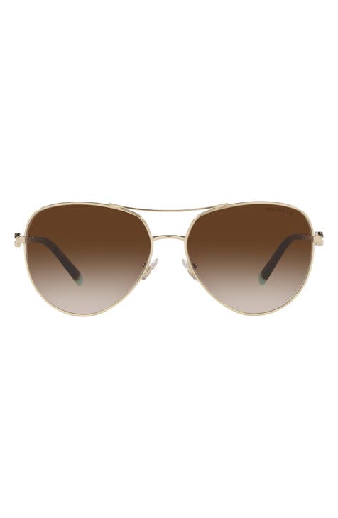 59mm Aviator Sunglasses